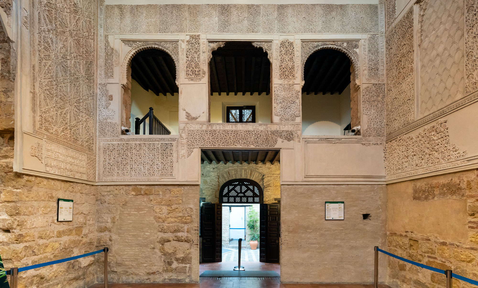 Synagogue dans le quartier juif de Cordoue - Espagne