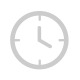 Clock icon indicating distance to the beach