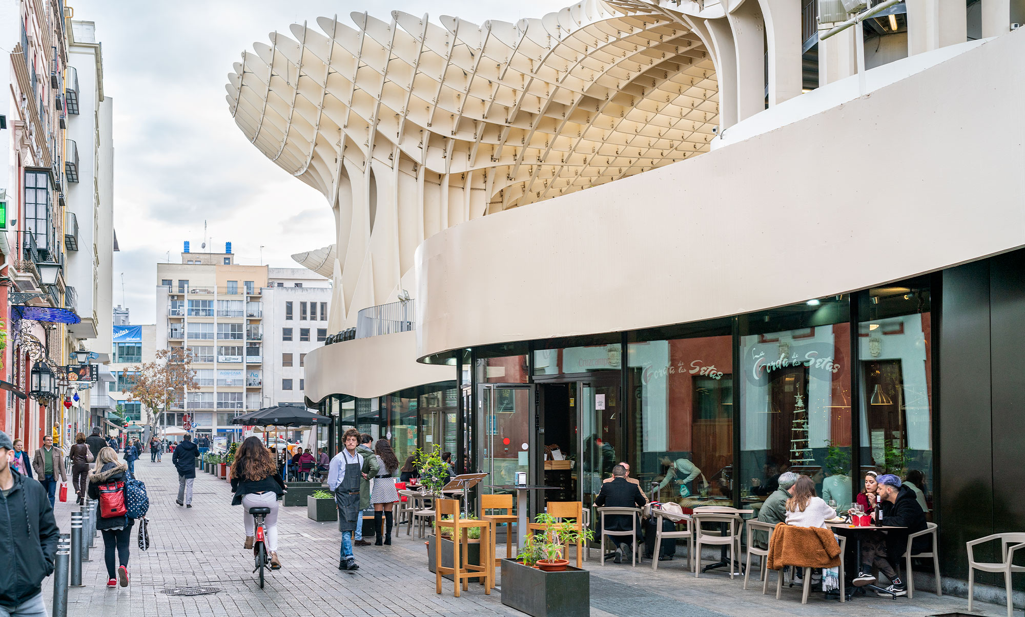 Life around Plaza de la Encarnación – Seville, Spain