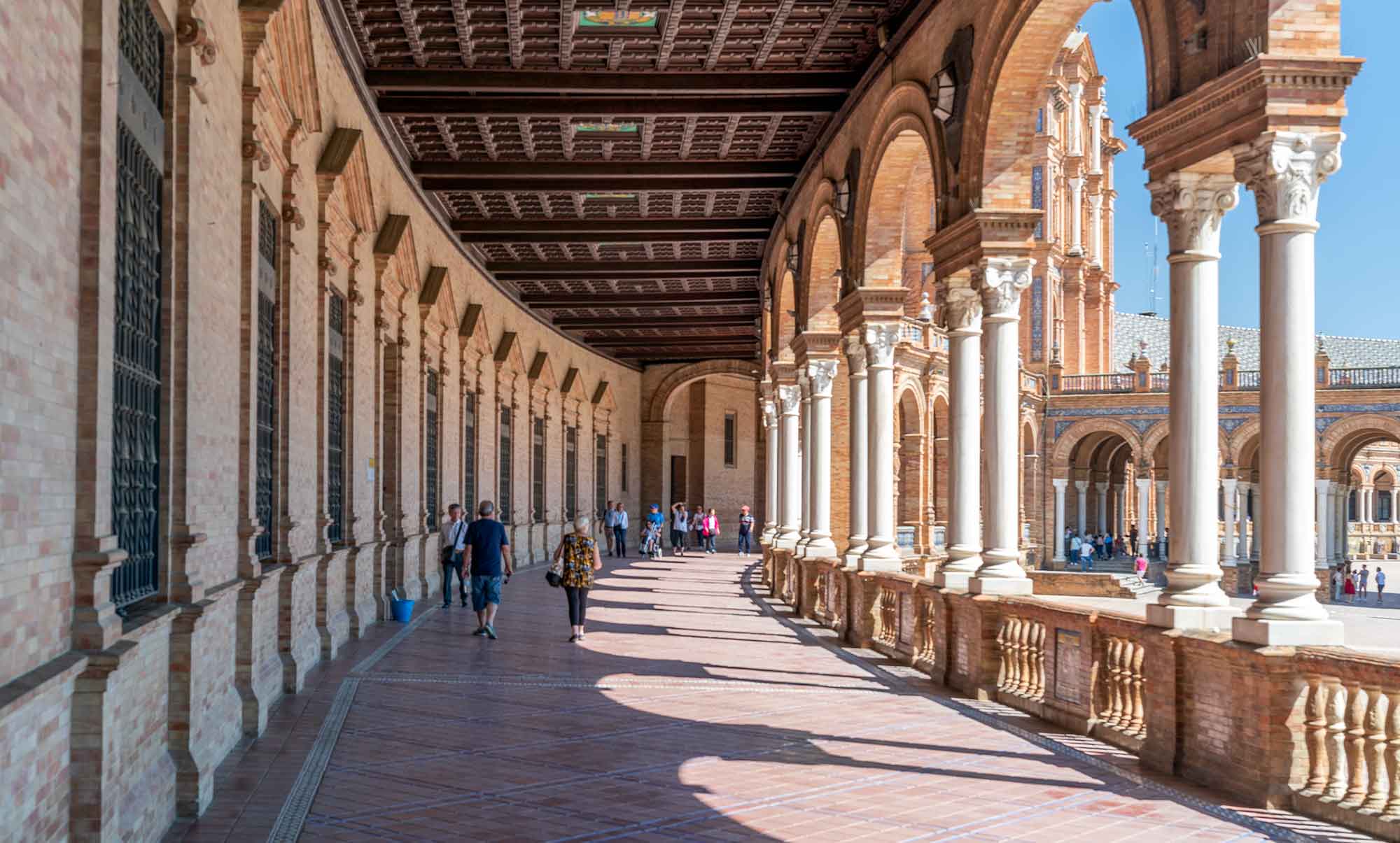 Plaza de España de Séville Ce qu